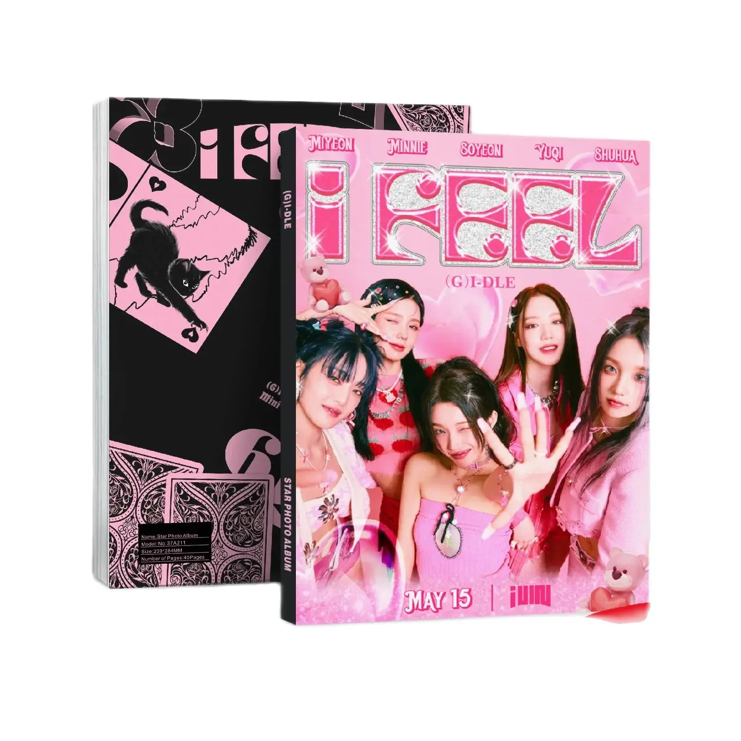 Kpop New (G) I-DLE, Хит на продажбите на Нов Албум I FEEL Photo Collection Юки Шухуа, Колекция от плакати Мини Миен, Подарък серия за феновете