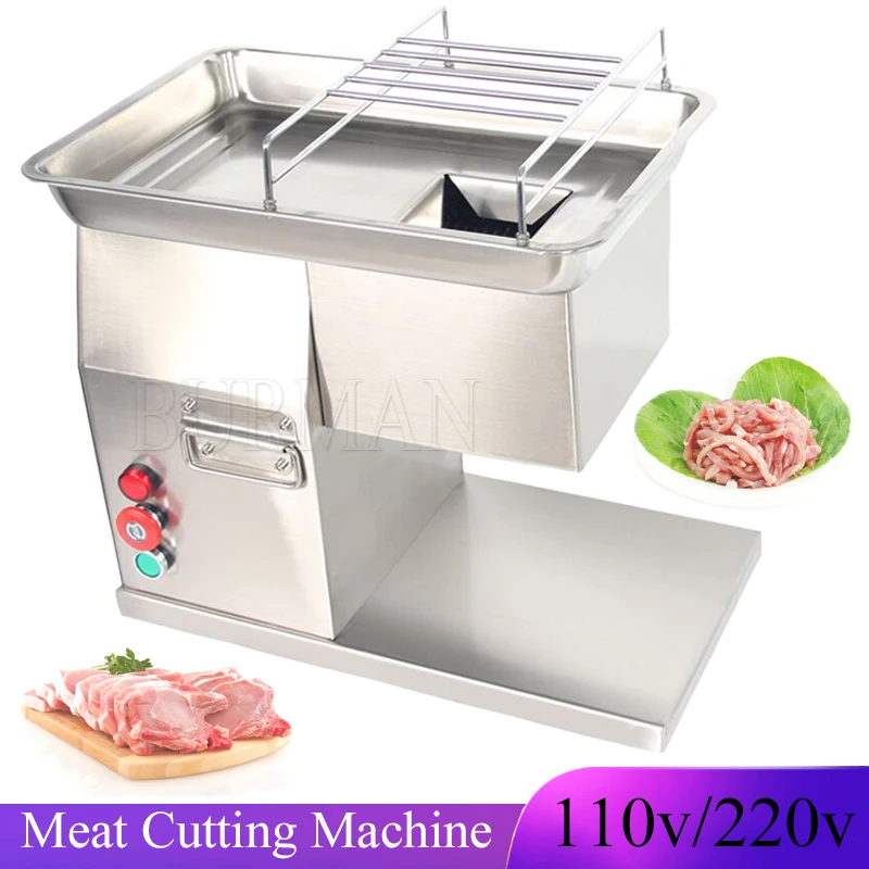 Достъпна търговска машина за нарязване на месо Машина за рязане на прясно месо
