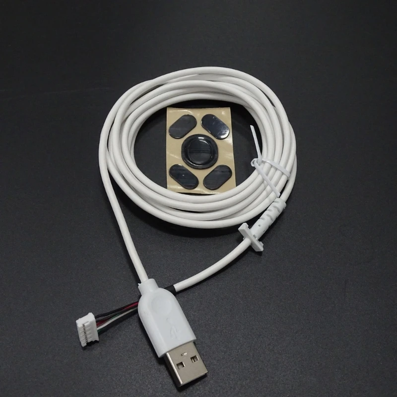 USB-кабелът за мишката и крака за гейминг мишка Logitech G102, аксесоари за ремонт на детайли
