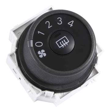 1 бр. Ключ вентилатор контрол на автомобилния климатик Бяло и черно ABS за TOYOTA RAV4 2006-2012