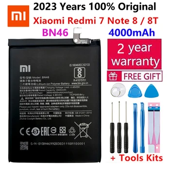 100% Оригинална Подмяна на 4000 ма BN46 Батерия За Xiaomi Redmi 7 Note8 Note 8 8T Батерия За Телефона Bateria 
