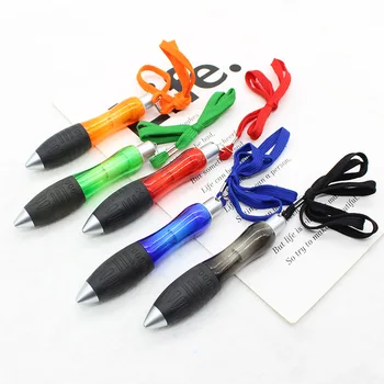 20pcs Химикалка писалка за екстракция с каишка за училище, офис, канцеларски материали, дантела
