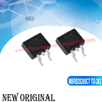 (5 парчета) MBRB20200CT B20200G TO-263 200V 20A
