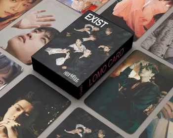55 бр./компл. картички Kpop EXO Lomo, нов фотоалбум, има фотокарточки