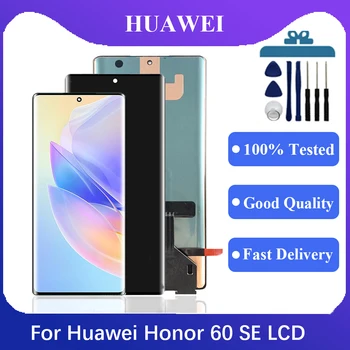 6,67 инча За Huawei Honor 60 SE GIA-AN00 LCD дисплей Със Сензорен панел Дигитайзер За Честта 60 SE Резервни Части, Дисплей