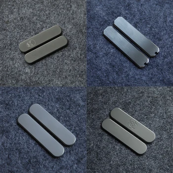 8 Видове накладки на ръкохватката на ножа е от титанова сплав, за швейцарски армейски ножове Victorinox 58 мм Future World САМ Make Accessories Part