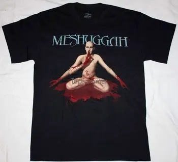 Meshuggah Obzen Djent Extreme Metal Sikth Tesseract Gojira Нова Черна Тениска Гореща Разпродажба На Мъжки Модни Тениска