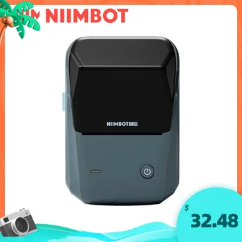 Niimbot B1 Принтер За Етикети Преносим Джобен Производител На Етикети Bluetooth Термопринтер Самозалепващи Стикер С Баркод Labeller Машина