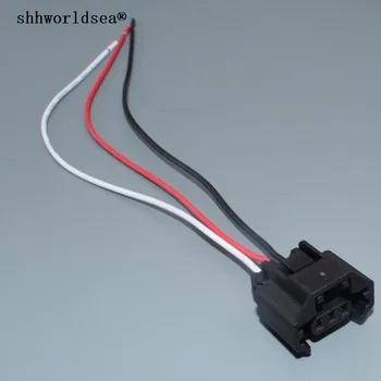 shhworldsea 1.2 мм 3pin автоматично водоустойчив за Nissan конектор за свързване на реле за налягане на климатика 7223-6536-30