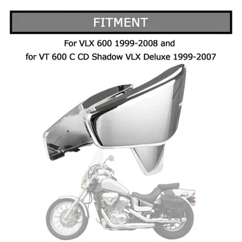 Аксесоари за мотоциклети Капачки на страничните обтекателей на акумулаторни батерии за Honda VT 600C CD Shadow vlx използваните Deluxe 1999-2007