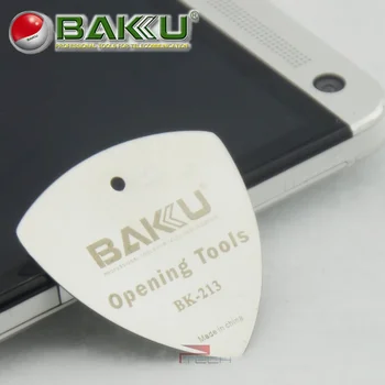 Висококачествени инструменти за отваряне на BAKU Метални отмычки от неръждаема стомана, Тънък монтировочный инструмент за iPad, iPhone смартфон таблет