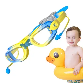 Детски очила за плуване, Очила за плуване със защита от мъгла Удобен ремък 100 Защита от uv Ясна визия, Без течове Младежки очила за плуване