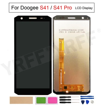 За Doogee S41 Pro LCD Екрана на дисплея LCD Сензорен Екран Дигитайзер В Събирането на Подмяна на Телефона е 100% Тестван
