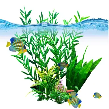 Изкуствени растения за аквариум с Изкуствени Цветни растения за аквариум Неувядающие растения с висока стимулация за ресторант