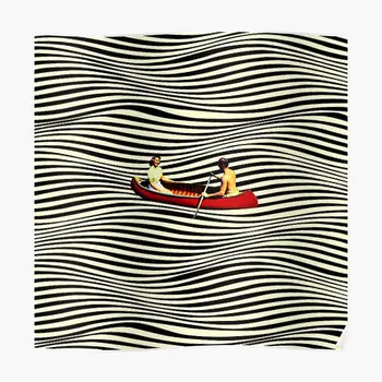 Илюзорен плакат за пътуване в лодка, Ретро и Модерен интериор за дома, Забавна Стенни картини, печат на снимки без рамка