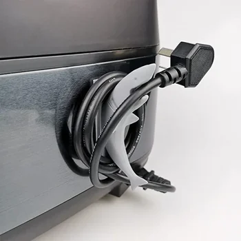 Коректор за съхранение на кабели, творчески cable организаторите във формата На акула, Кухненски Машинка за кабели, Държач за кабел, аксесоари