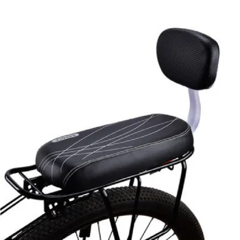 Кормило на седлото, Кормило детско столче с облегалка, на Задната седалка на мотора, на Седлото на МТВ, Задната стойка на мотора, Възглавница от изкуствена кожа за велосипедни части
