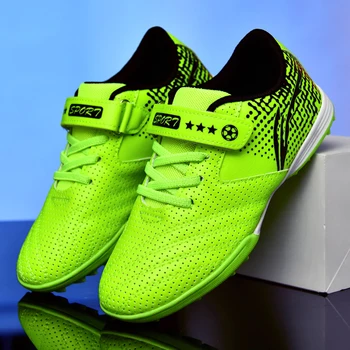 Летни детски футболни обувки 2023 г., дишащи футболни обувки за момчета, нескользящие футболни маратонки за момичета, Износоустойчиви спортни маратонки
