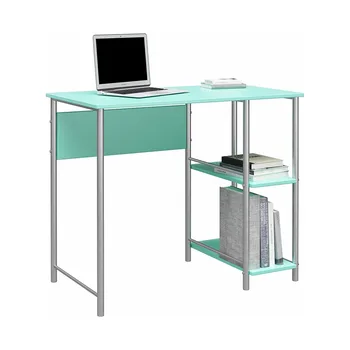 Метален студентски компютърен маса, мебели от мента, маса за игри с лаптоп, Офис мебели, за да се учат