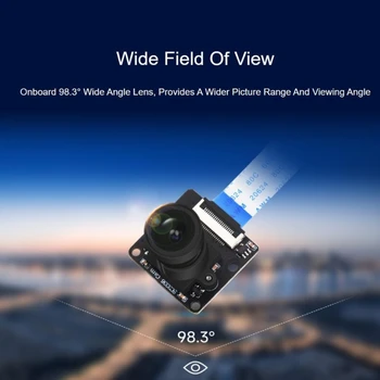 Модул камера LuckFox Pico SC3336 3MP за силно чувствителни Експанзия, Съвместима с Luckfox-Pico-Plus, Аксесоари за Таксите за Развитие