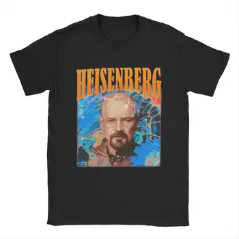 Мъжки t-shirt Heisenberg на 90-те в Стил Рап На Вятъра, Дрехи От Чист Памук, Уникални Тениски С Къс Ръкав И Кръгло воротом, Лятна Тениска
