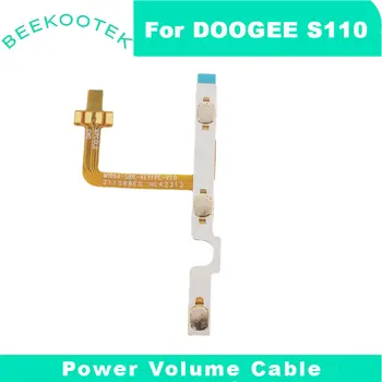 Нов Оригинален кабел DOOGEE S110 Power on/off + Клавиш за увеличаване/намаляване на звука flex спк стартира строителни за смартфон DOOGEE S110