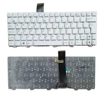 Новост за лаптоп Asus EeePC ЕПК 1016 1016P X101 X101H серията UK, бяла клавиатура, без рамка
