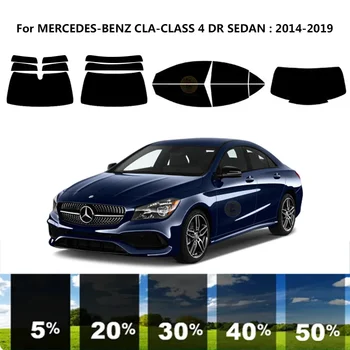 Предварително Нарязани на нанокерамическая Автомобили UV Фолио За Оцветяването на Прозорци За MERCEDES-BENZ CLA-CLASS C117 4 DR СЕДАН 2014-2019