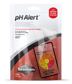 Предупреждение за тестване на вода Seachem на ниво на PH на амоняк NH3
