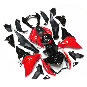 Пълен комплект обтекател на мотоциклет за Kawasaki Z800 2013-2014-2015-2016 Инжекционный автомобил, качулка, обикновена червени и черни на цвят