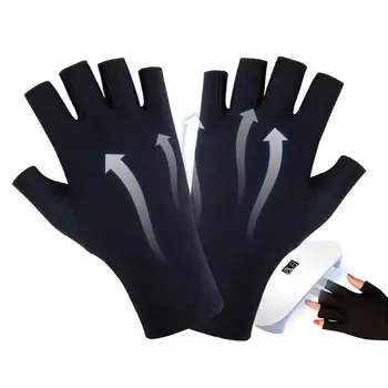Ръкавица за дизайн на ноктите, ръкавица с uv защита, ръкавици за защита от UV-лъчение, гел за дизайн на ноктите, UV-led лампа, Инструмент за жени