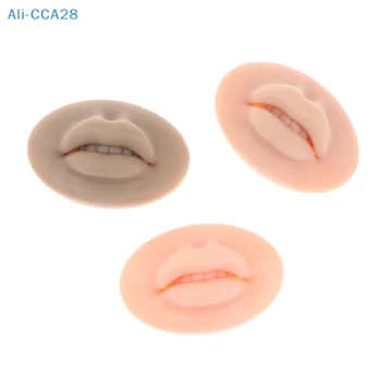Силиконова кожа premium Soft 3D Lips-добра Практика за перманентных гримьори Human Lip Blush Аксесоари за обучение микроблейдингу PMU