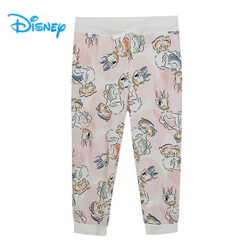 Спортни панталони Disney Daisy Duck, дамски панталони за джогинг, йога, фитнес, бягане у дома, ежедневни панталони капри, скъсяване на панталони, Лятна градинска облекло