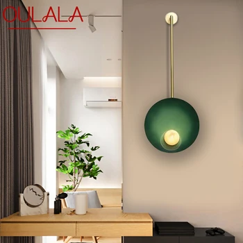 Стенен лампа OULALA Nordic Postmodern, Персонални и Творчески Лампа за дневна, Вестибюл на хотела, Вилата.