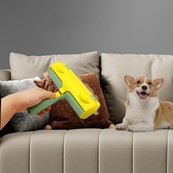 Четка-възглавница за домашен любимец, средство за почистване на козината на кучетата, средство за отстраняване на черупките на козината на дивана, килима, котешка вълна почистващи средства за премахване на козина