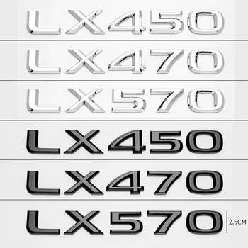 Автомобилна Стикер Заден Багажник Хвостовая Издател на Иконата Емблемата на Стикер С Номер на Писмото Емблемата На Lexus LX470 GS450 GX460 GX470 NX300 ES260 IS350