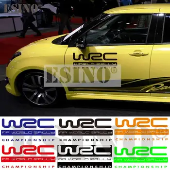 Оформление на автомобила Универсална Творческа Авто Декоративна Стикер WRC рали Шампионат на ФИА PVC 3D Резба Vinyl Стикер за автомобил колата