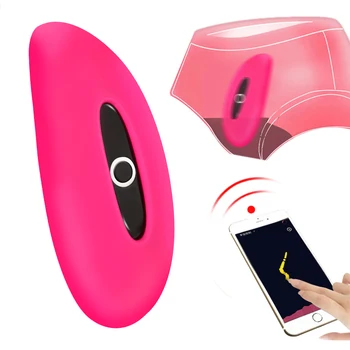Приложение за масаж на клитора Candy с wi-fi на горивото, умен вибратор, носимые бикини, вибрираща яйце, 7-степенна скоростна кутия, вибратор за точка G.