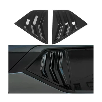 Щори на задните странични стъкла за Nissan Ритници 2018-2023, Аксесоари за покрива вентилационните отвори - ярко черно